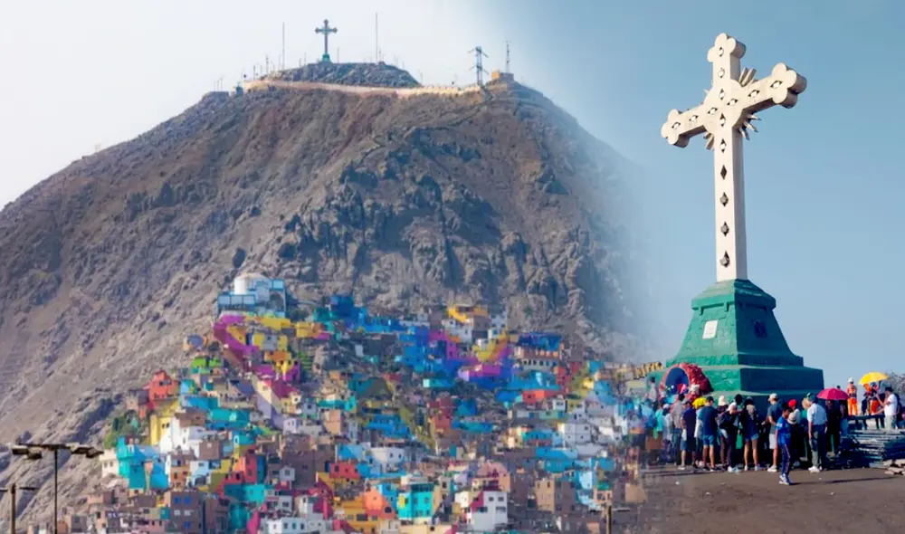 El Cerro San Cristóbal, ubicado en el Centro de Lima, es famoso por sus vistas panorámicas.