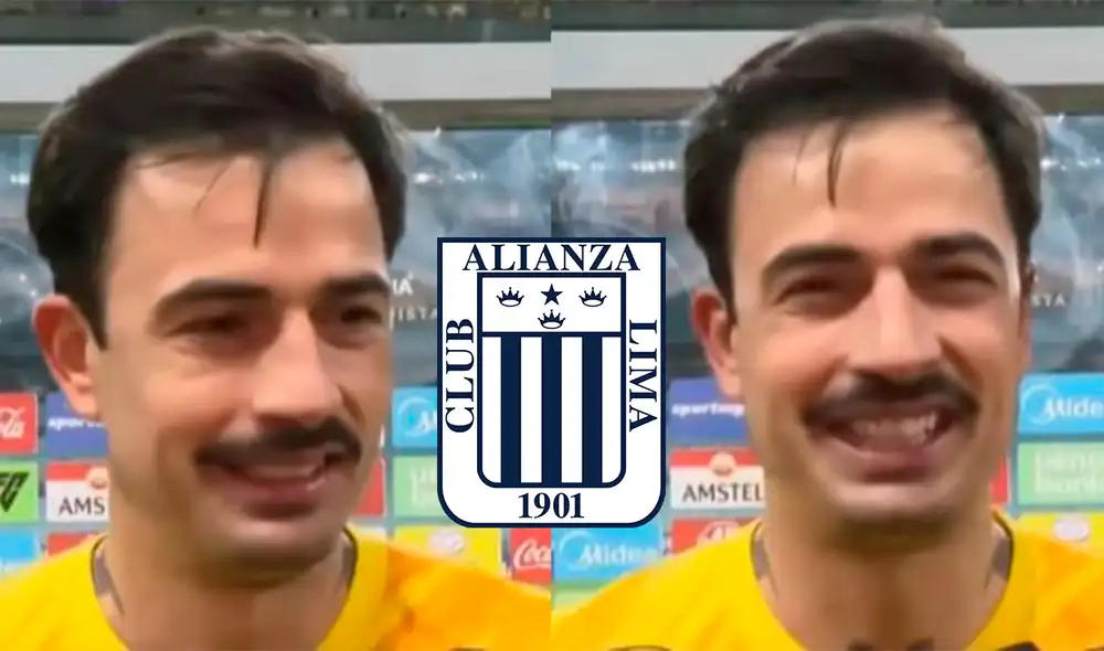 Guillermo Viscarra fue titular en la clasificación de Alianza Lima ante Gremio. Foto: composición LR/captura de TikTok