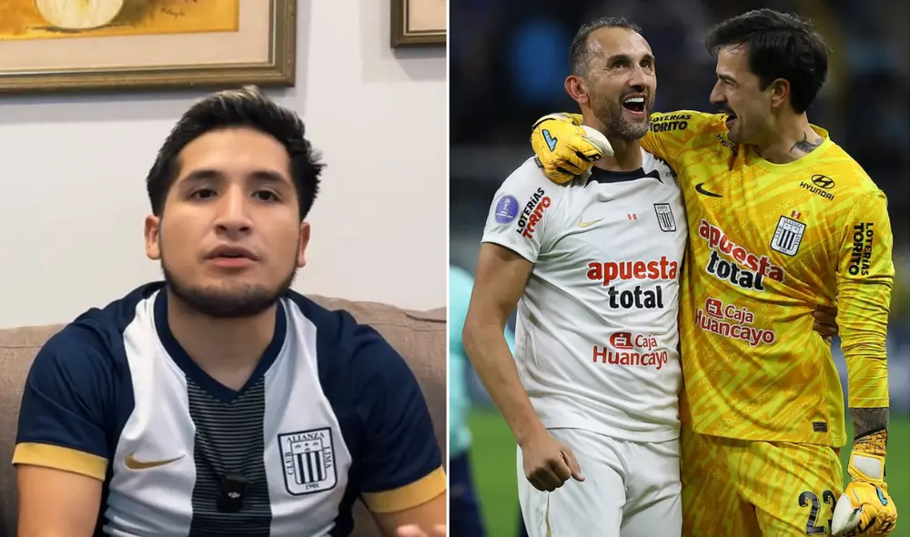 Fanodric no ocultó su satisfacción después de que Alianza Lima se clasificara a los octavos de final de la Copa Sudamericana.