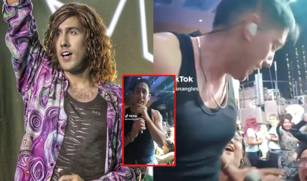 Usuaarios en redes defendieron al cantante y exparticipante de 'Yo Soy'. Foto: composición LR/TikTok