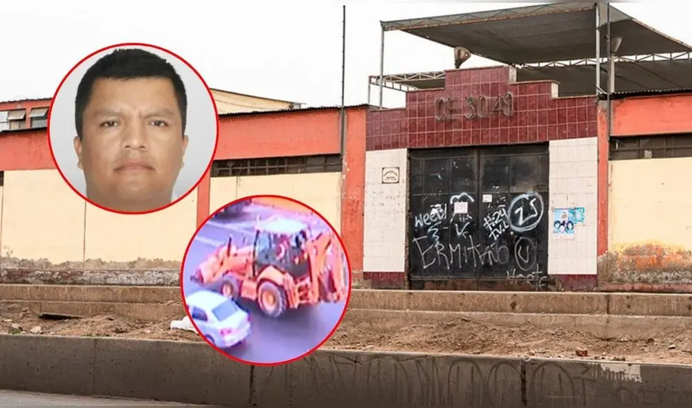 El robo ocurrió en el Colegio Imperio del Tahuantinsuyo. Foto: Composición LR