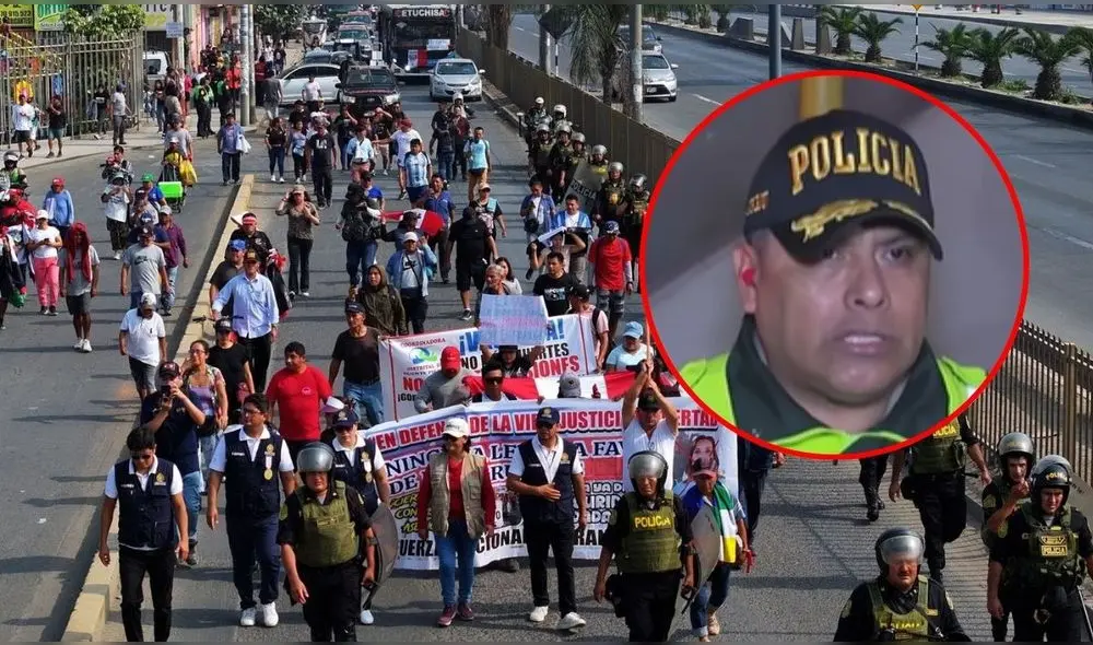 Felipe Monroy es el jefe policial de la Región Policial Lima. Foto: Composición LR Felipe Monroy es el jefe policial de la Región Policial Lima. Foto: Composición LR