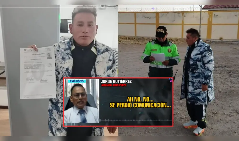 Jhon Smith Cruz Arce, alias 'Jhon Pulpo', posee paradero desconocido tras su excarcelación del penal de Challapalca.