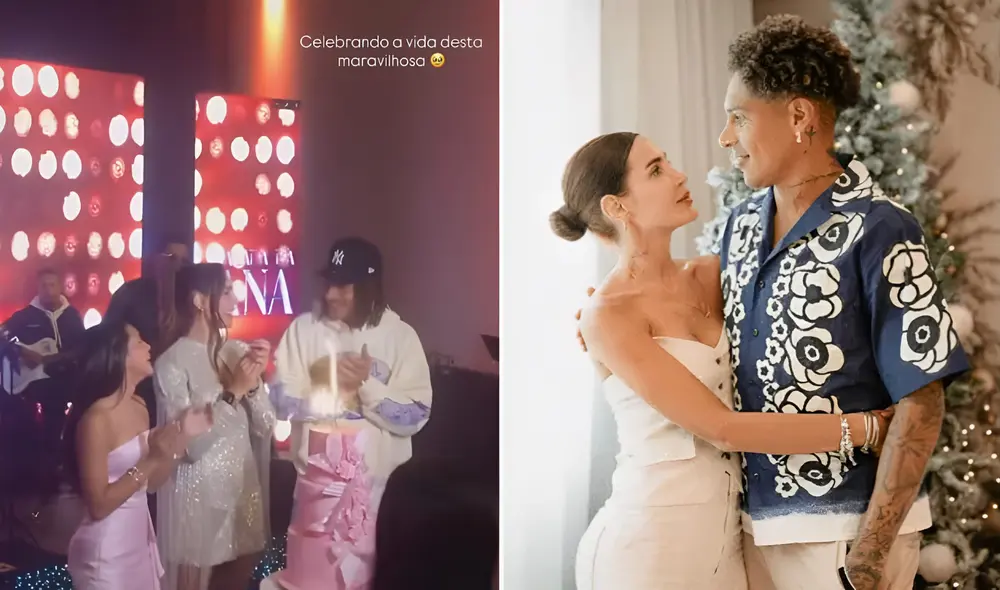 Ana Paula Consorte celebró su cumpleaños al lado del ariete peruano.