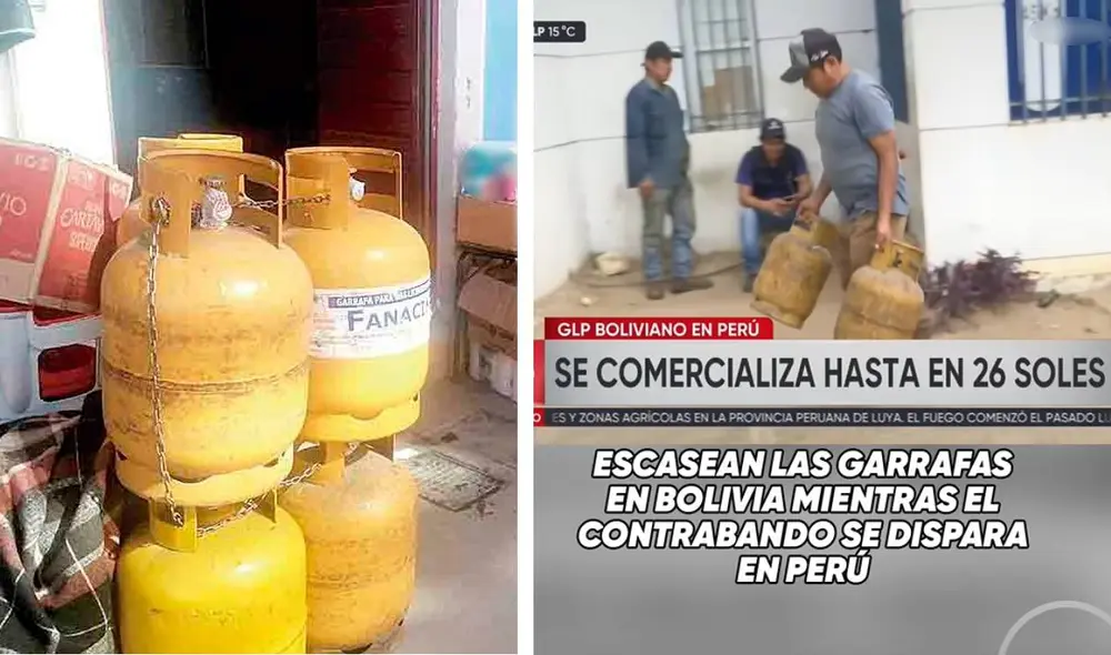 Medio boliviano reportó el contrabando de gas subsidiado por el gobierno de Bolivia.
