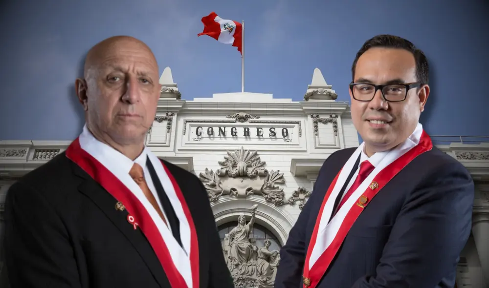 Jerí y Cueto compiten para elegir a los integrantes de la Mesa Directiva del Congreso. Foto: composición LR Jerí y Cueto compiten para elegir a los integrantes de la Mesa Directiva del Congreso. Foto: composición LR