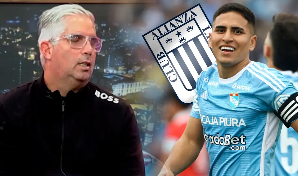 Gianfranco Chávez desarrolló toda su carrera profesional en Sporting Cristal. Foto: composición LR/Movistar Deportes