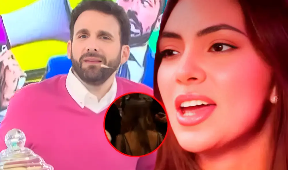 Rodrigo González se mostró fastidiado con Natalie Vértiz. Foto: Composición LR/captura/YouTube Rodrigo González se mostró fastidiado con Natalie Vértiz. Foto: Composición LR/captura/YouTube