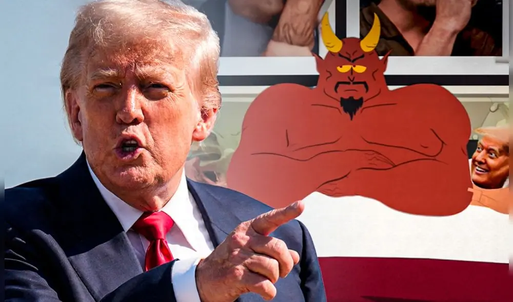 South Park desata polémica tras su estreno de temporada con una sátira que involucra a Donald Trump con Satanás. South Park desata polémica tras su estreno de temporada con una sátira que involucra a Donald Trump con Satanás.