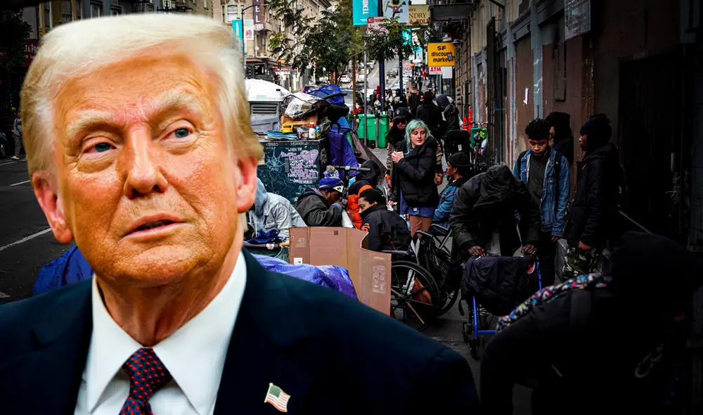 Personas sin hogar serán desalojadas de las calles por Donald Trump en Estados Unidos
