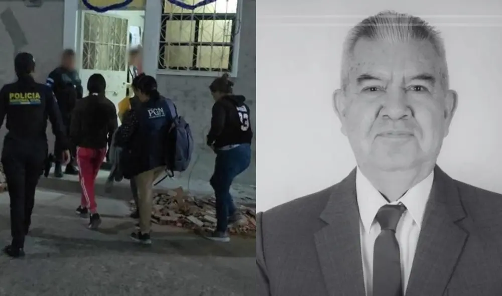 El profesor murió de camino al hospital en Guatemala. Foto: composición LR/X