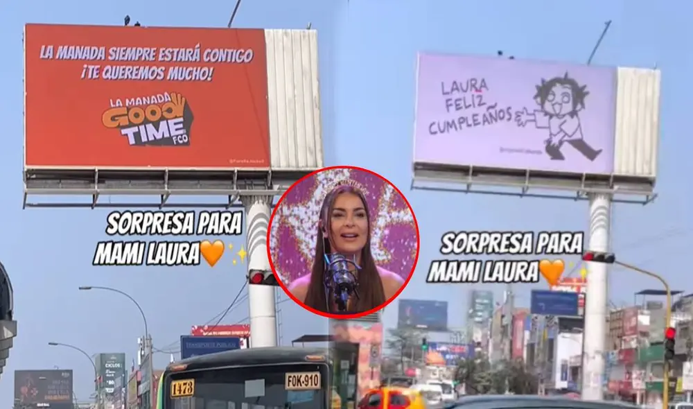 Laura Spoya recibió sorpresa de cumpleaños por parte de sus fans.