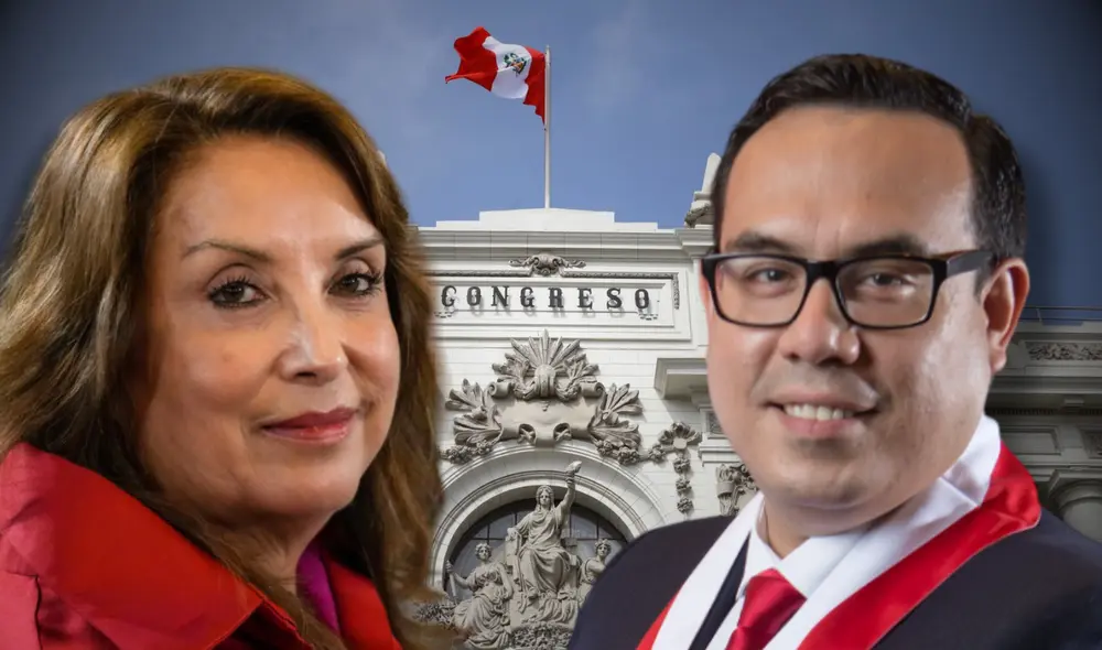 Semanas antes de la elección, Jerí presentó el informe final de la denuncia constitucional en contra de la mandataria por muertes en protestas. Foto: composición LR Semanas antes de la elección, Jerí presentó el informe final de la denuncia constitucional en contra de la mandataria por muertes en protestas. Foto: composición LR