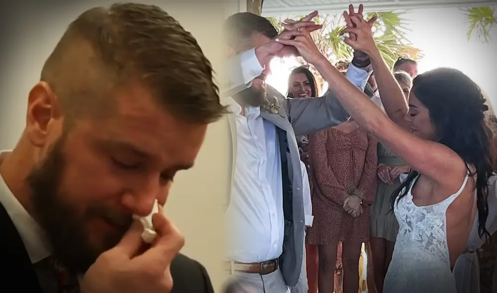 Los recién casados sufrieron un violento accidente automovilístico que terminó con la vida de la mujer, Samantha Miller Los recién casados sufrieron un violento accidente automovilístico que terminó con la vida de la mujer, Samantha Miller