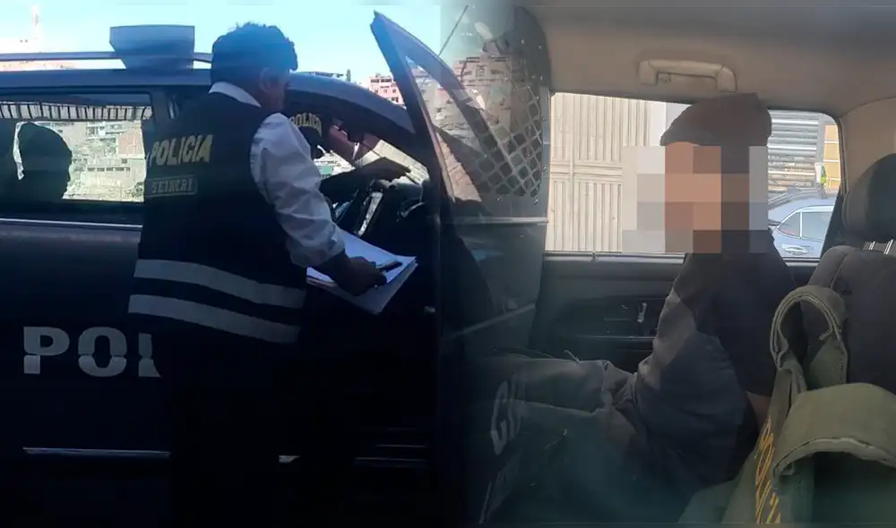 El detenido fue trasladado a la comisaria Andrés Avelino Cáceres para las investigaciones de ley. Foto: Composición LR /Mirelia Qusipe, La República El detenido fue trasladado a la comisaria Andrés Avelino Cáceres para las investigaciones de ley. Foto: Composición LR /Mirelia Qusipe, La República