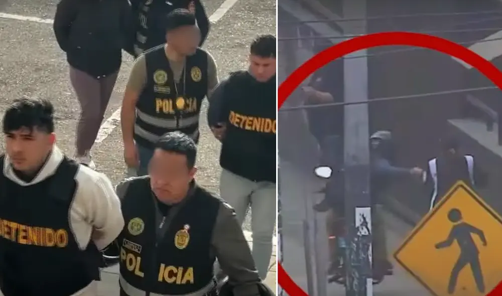 Sujetos arrebataban celulares bajo exhaustiva coordinación. Foto: Composición LR/Panamericana