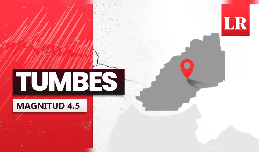 Sismo de magnitud 4,5 sacude Tumbes. Foto: Composición LR