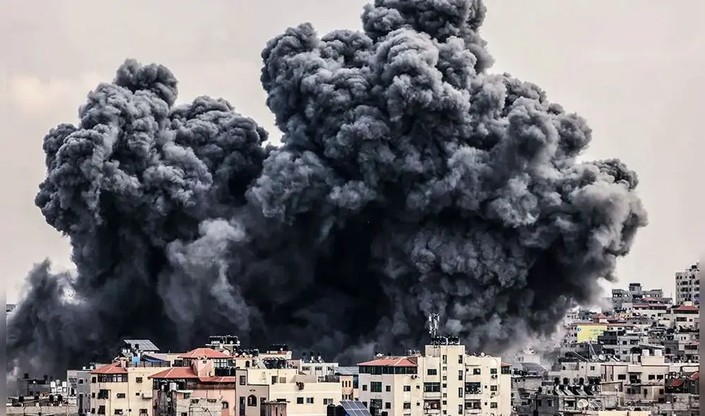 Lavrov advirtió que Occidente amplió su campo de acción hacia nuevas regiones, incluyendo ahora a la Franja de Gaza. Foto: AFP.