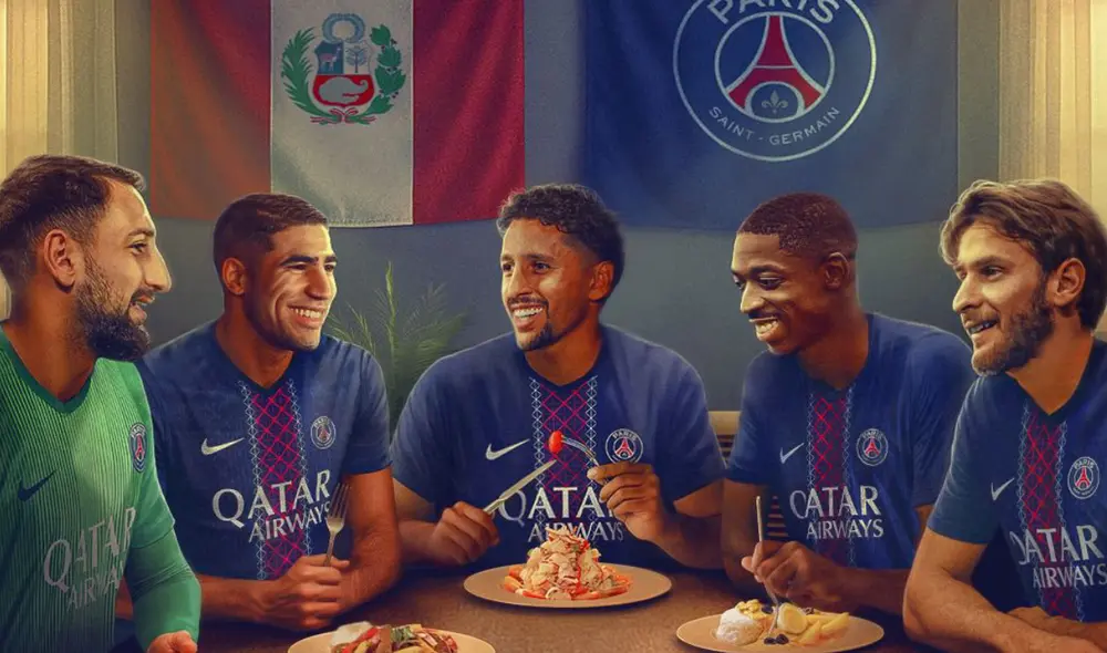 PSG mando un cordial saludo al Perú por Fiestas Patrias. Foto: PSG PSG mando un cordial saludo al Perú por Fiestas Patrias. Foto: PSG