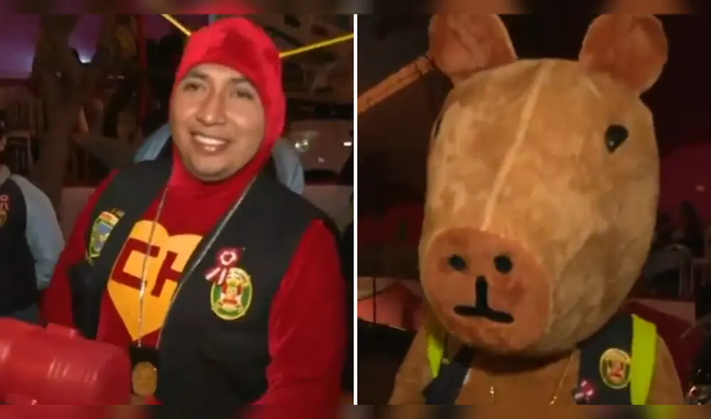 Con su singular vestimenta y caracterización, estos integrantes del grupo terna de la PNP formaron parte de la Parada Militar 2025. Con su singular vestimenta y caracterización, estos integrantes del grupo terna de la PNP formaron parte de la Parada Militar 2025.