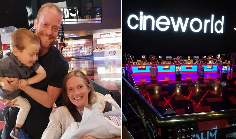 Sarah Vincent dio a luz a su hija en el Cineworld Newport Spytty Park, en Reino Unido. Sarah Vincent dio a luz a su hija en el Cineworld Newport Spytty Park, en Reino Unido.
