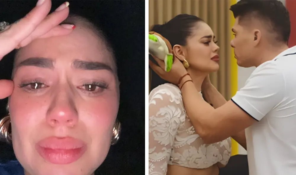 Natalia Segura, esposa de Ignacio Baladán, conmueve al llorar por curioso motivo. Foto: Composición LR/captura Instagram/Difusión Natalia Segura, esposa de Ignacio Baladán, conmueve al llorar por curioso motivo. Foto: Composición LR/captura Instagram/Difusión