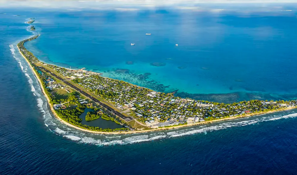 El gobierno de Australia ha entregado los primeros 280 visados humanitarios a ciudadanos de Tuvalu que permite la migración por causas climáticas. Foto: Verde y Azul