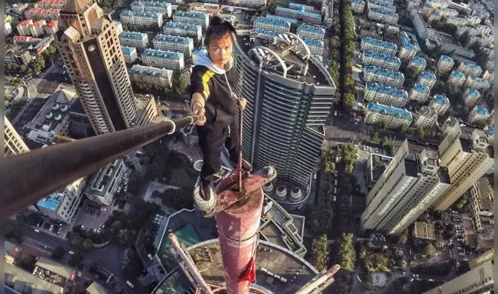 Wu Yongning tenía varios seguidores en plataformas chinas, debido a sus arriesgadas acrobacias