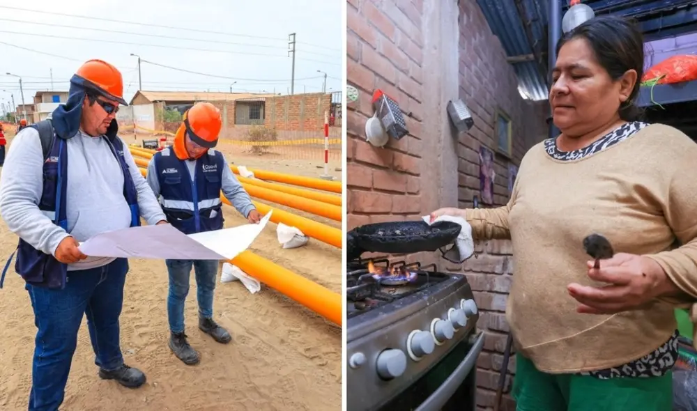 Siete regiones podrán acceder al gas natural para que sea usado en domicilios y actividades económicas. Foto: composición LR/Minem
