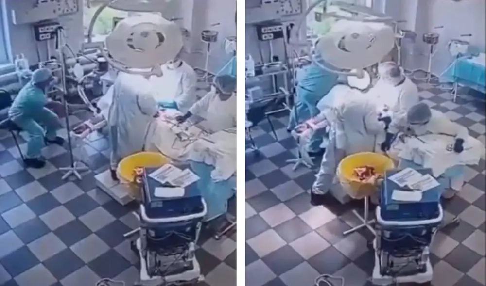 Terremoto de 8,8 en Rusia sorprendió a médicos en plena cirugía. Terremoto de 8,8 en Rusia sorprendió a médicos en plena cirugía.