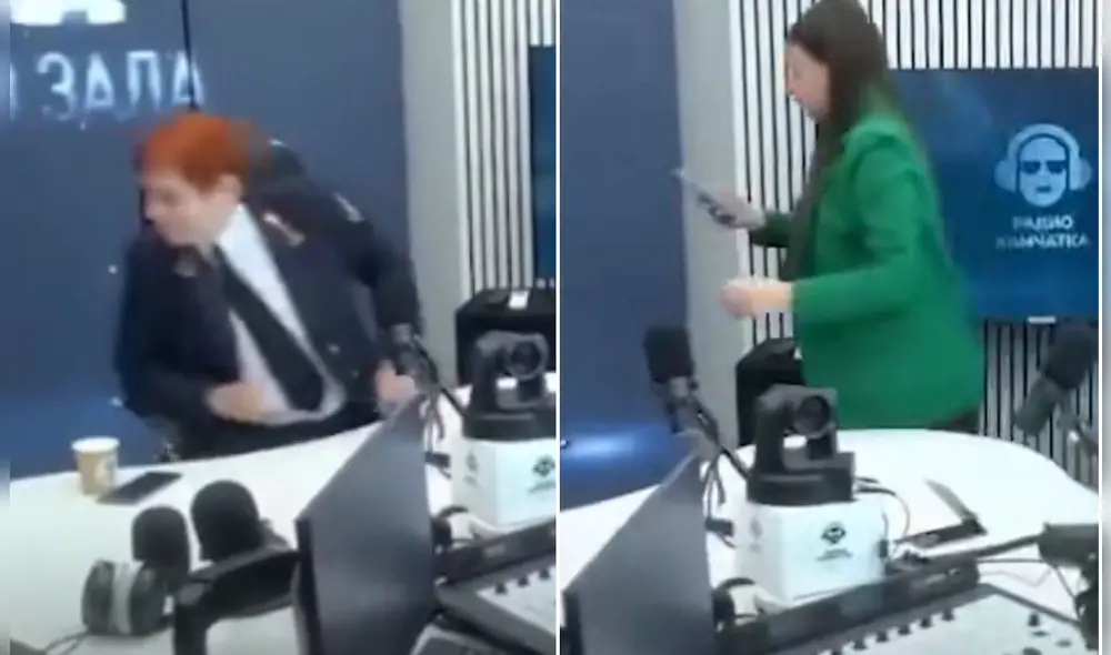 Cámaras muestran como las conductoras del programa en vivo reaccionaron al fuerte terremoto en Rusia. Cámaras muestran como las conductoras del programa en vivo reaccionaron al fuerte terremoto en Rusia.