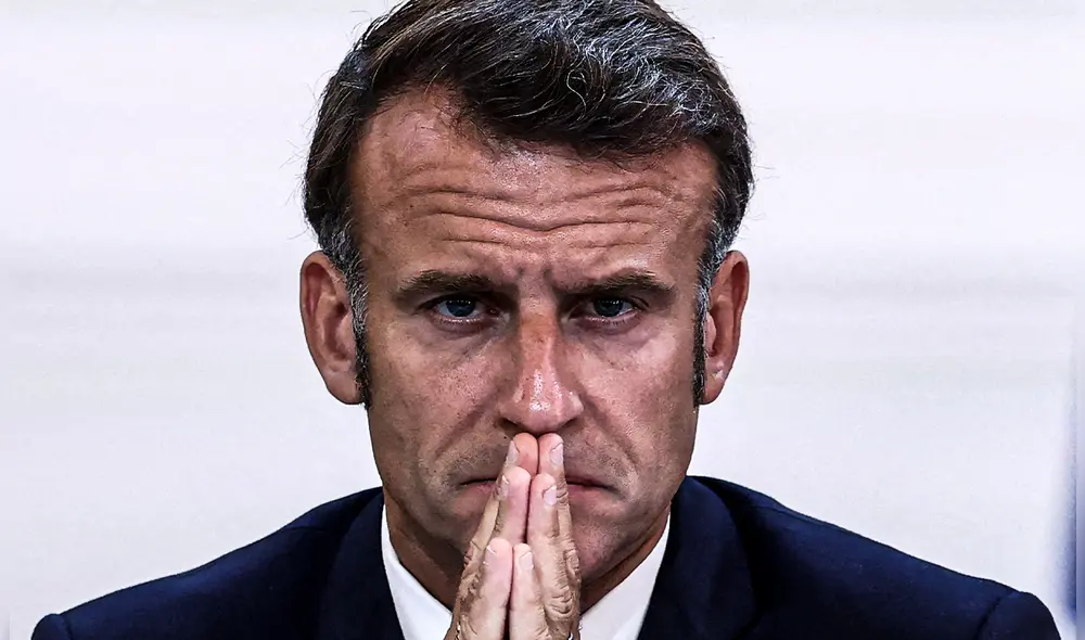 Macron expresó su descontento con la forma en que la Unión Europea fue percibida durante las negociaciones con Estados Unidos. Foto: AFP.