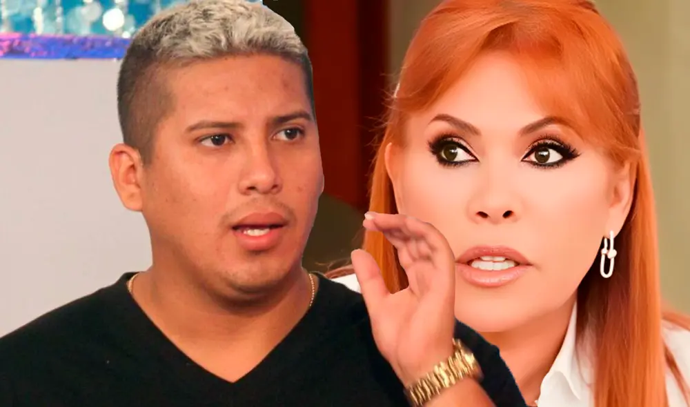 Luisito Caycho anuncia su regreso a Lima y amenaza a Magaly Medina con demandarla tras grave acusación. Foto: Composición LR/Difusión/captura YouTube