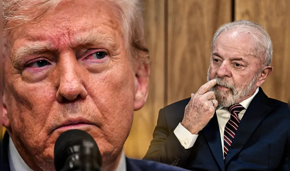 Trump firmó una orden ejecutiva que implementa un arancel adicional del 40% sobre Brasil. Foto: Composición LR/AFP