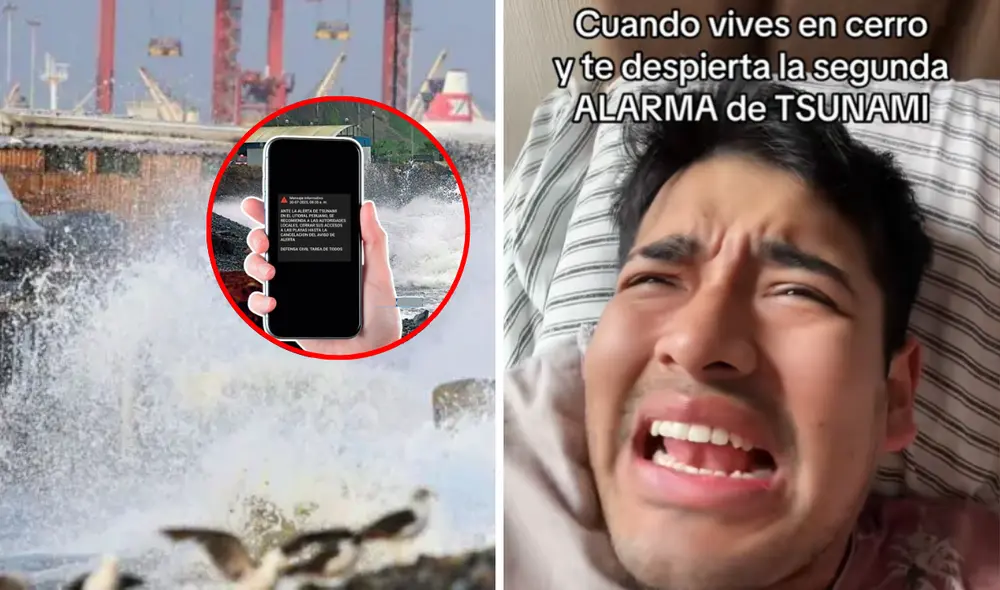 Un usuario de TikTok subió un video sobre la segunda alarma de tsunami en Perú tras el terremoto en Rusia.