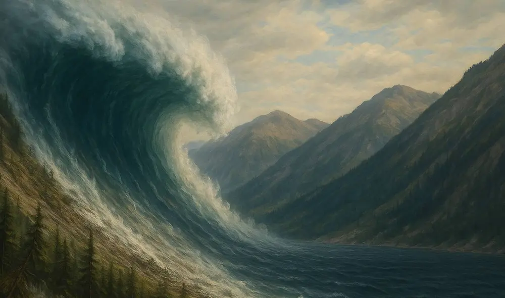 El fuerte tsunami afectó grandes hectáreas en Alaska y cobró la vida de cinco personas.