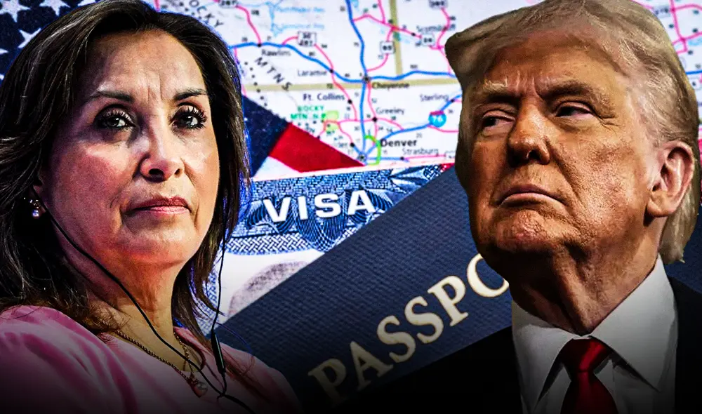 La relación de Dina Boluarte y Donald Trump no permitiría a inmigrantes peruanos viajar sin visa a Estados Unidos.