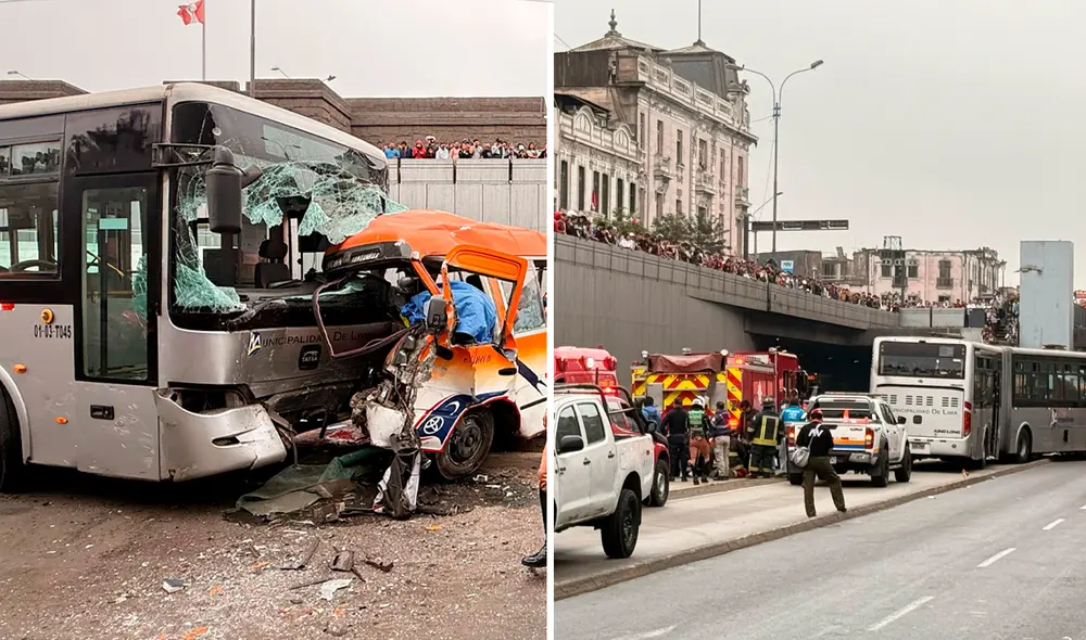 La Fiscalía inicia las investigaciones para determinar las circunstancias del accidente de tránsito. Foto: Composición LR/Joel Robles