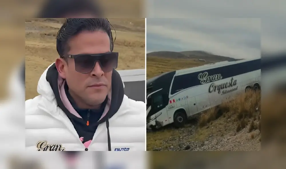 Christian Domínguez y los integrantes de Gran Orquesta terminaron golpeados.