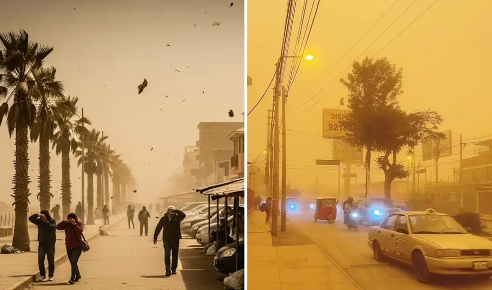 Los vientos paracas ocurren principalmente en la costa de Ica, según el Senamhi.