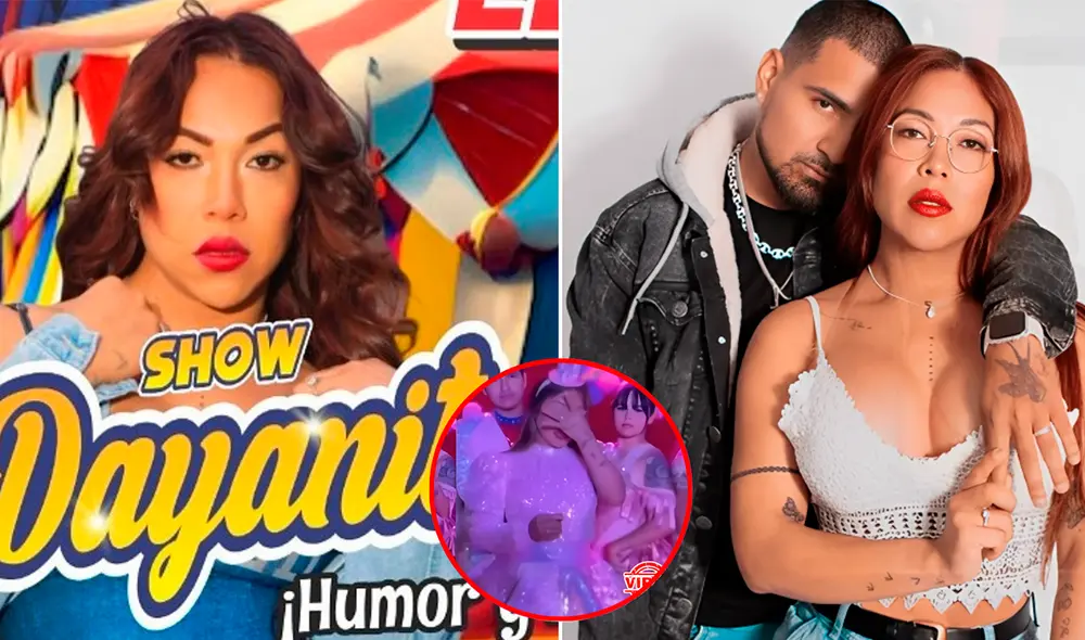 Dayanita se quiebra en vivo por el mal momento de su circo y desata rumores de ruptura con su pareja. Foto: Composición LR/captura Instagram/Instagram/captura TikTok Dayanita se quiebra en vivo por el mal momento de su circo y desata rumores de ruptura con su pareja. Foto: Composición LR/captura Instagram/Instagram/captura TikTok