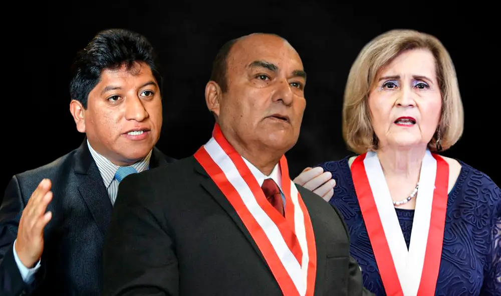 Denuncia por elección de Ríos Patio alcanza al defensor del pueblo y a la presidenta del TC | Composición: Ariana Espinoza / Foto: LR. Denuncia por elección de Ríos Patio alcanza al defensor del pueblo y a la presidenta del TC | Composición: Ariana Espinoza / Foto: LR.