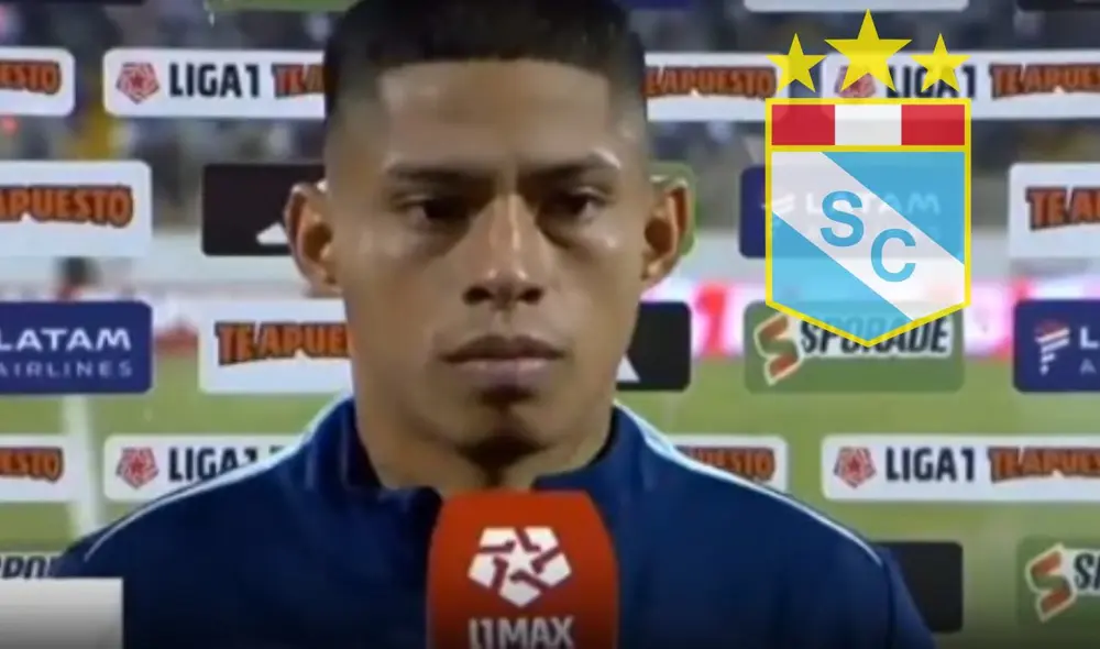 Kevin Quevedo y su dura advertencia a Sporting Cristal por Liga 1. Foto: Lr/L1 MAX