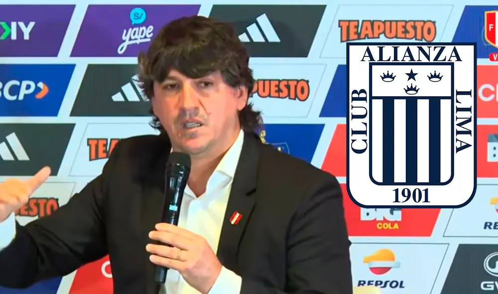 Jean Ferrari habló sobre su relación con Alianza Lima tras llegar a la FPF. Foto: composición LR/captura de FPF