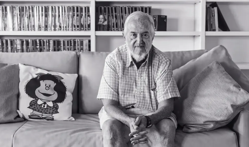 Muere Daniel Divinsky , el editor argentino de ‘Mafalda’ a los 83 años. Foto: X