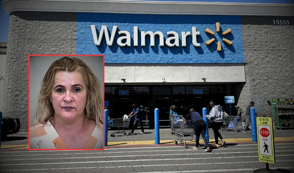 Arrestan a Arelis García-Rodríguez en Florida por supuestamente robar más de US$800 en mercancía de Walmart.