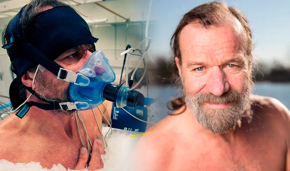 Wim Hof, se inyectó una bacteria  para probar su capacidad de reacción ante las enfermedades.