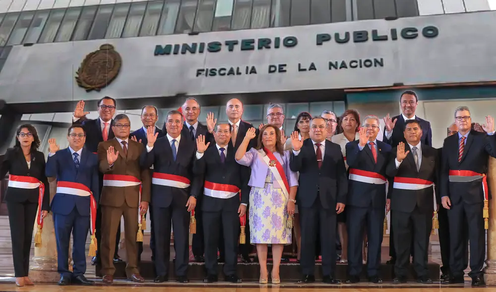 Ministros de Dina Boluarte presentan investigaciones fiscales. Foto: composición LR Ministros de Dina Boluarte presentan investigaciones fiscales. Foto: composición LR