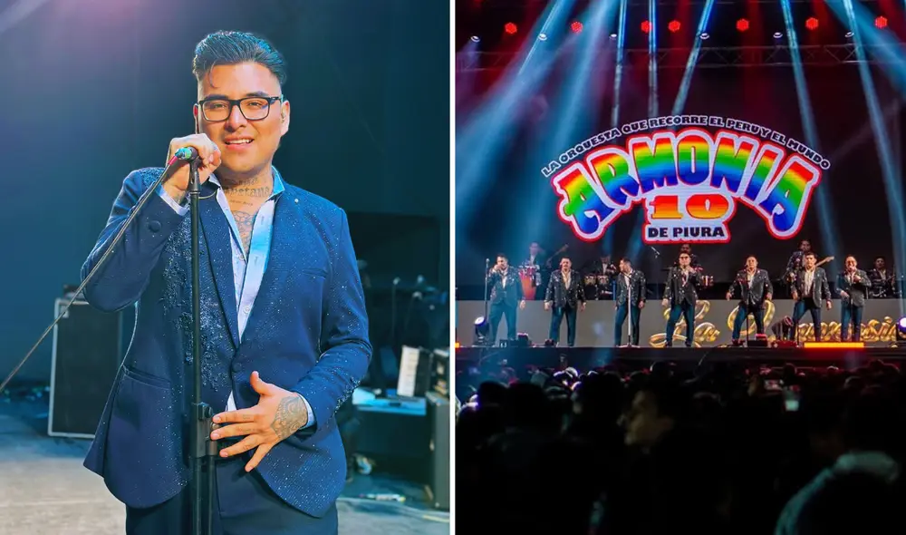 Giuseppe Horna es el nuevo vocalista de la orquesta piurana Armonía 10.