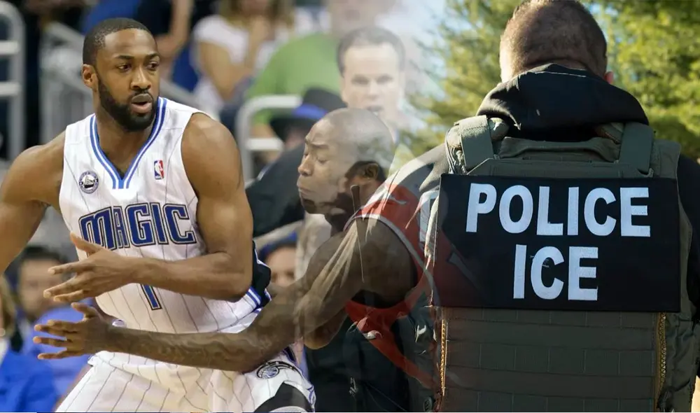 Gilbert Arenas fue arrestado por ICE junto a cinco israelíes.